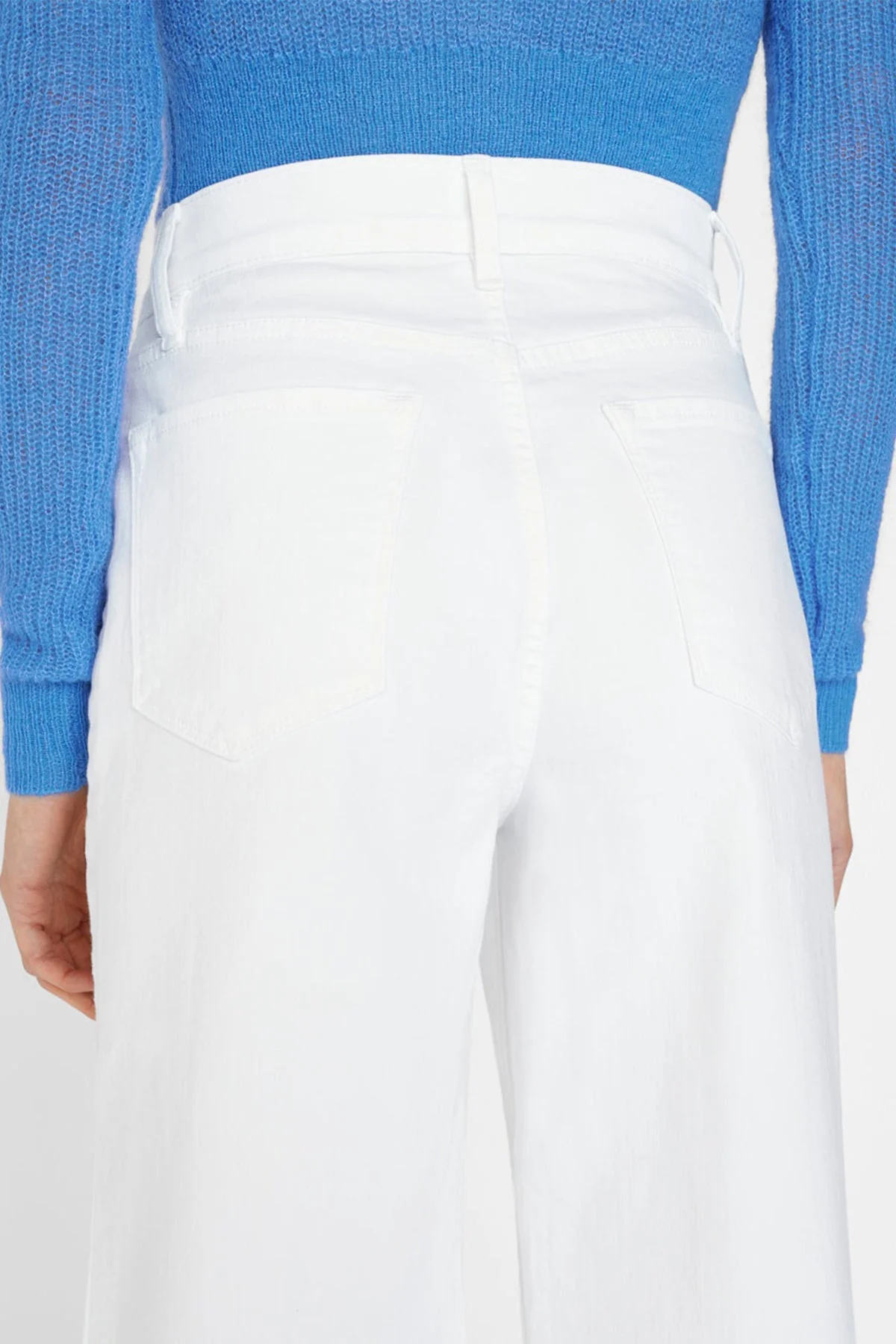 Le Palazzo Crop in Blanc - Image 4