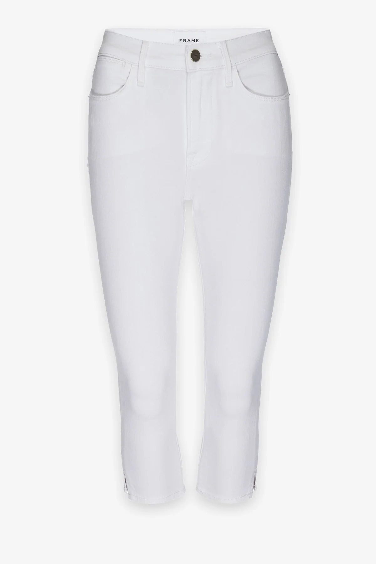 Le Pedal Cropped Jean in Blanc