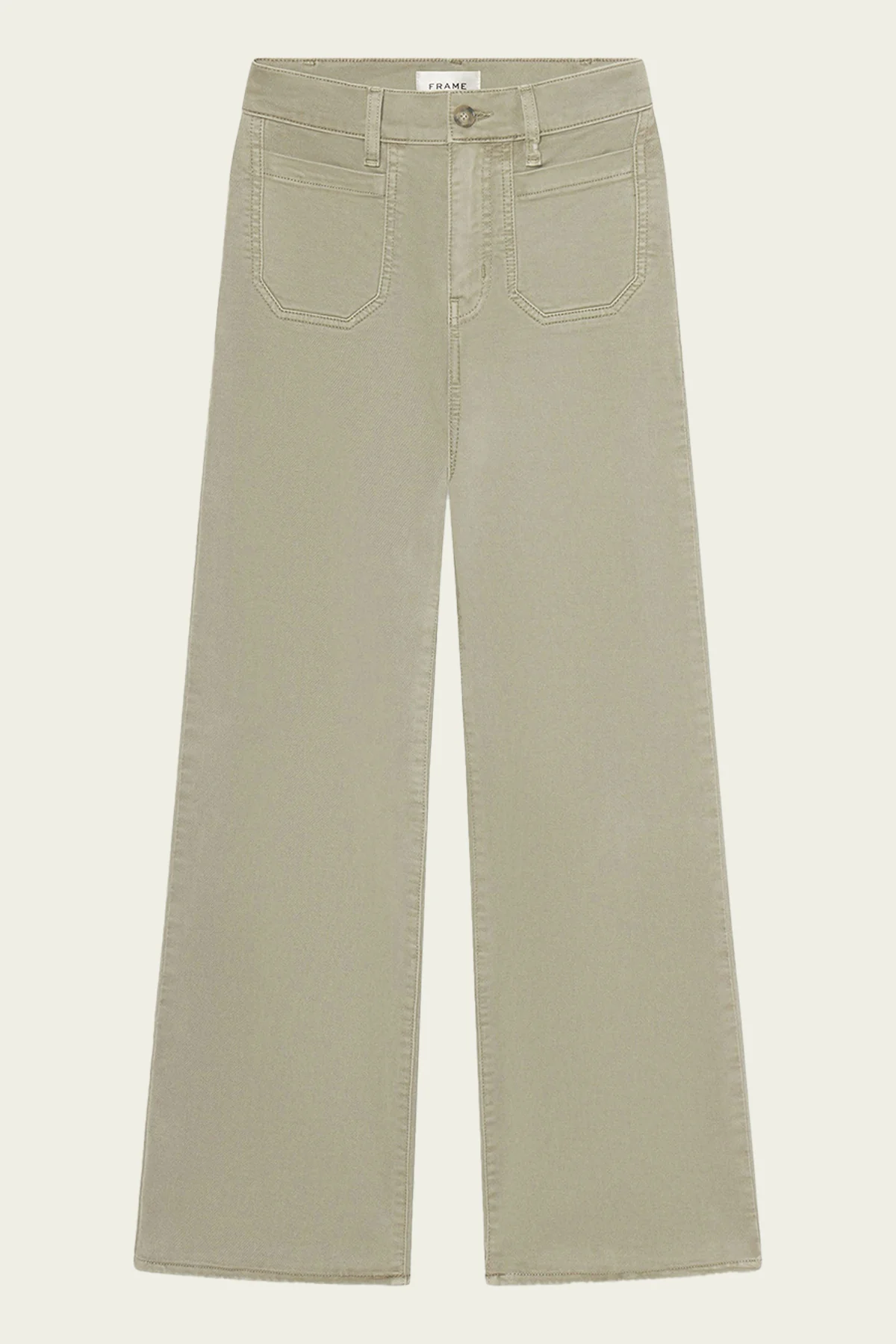Le Slim Palazzo Modernist Pocket in Thyme
