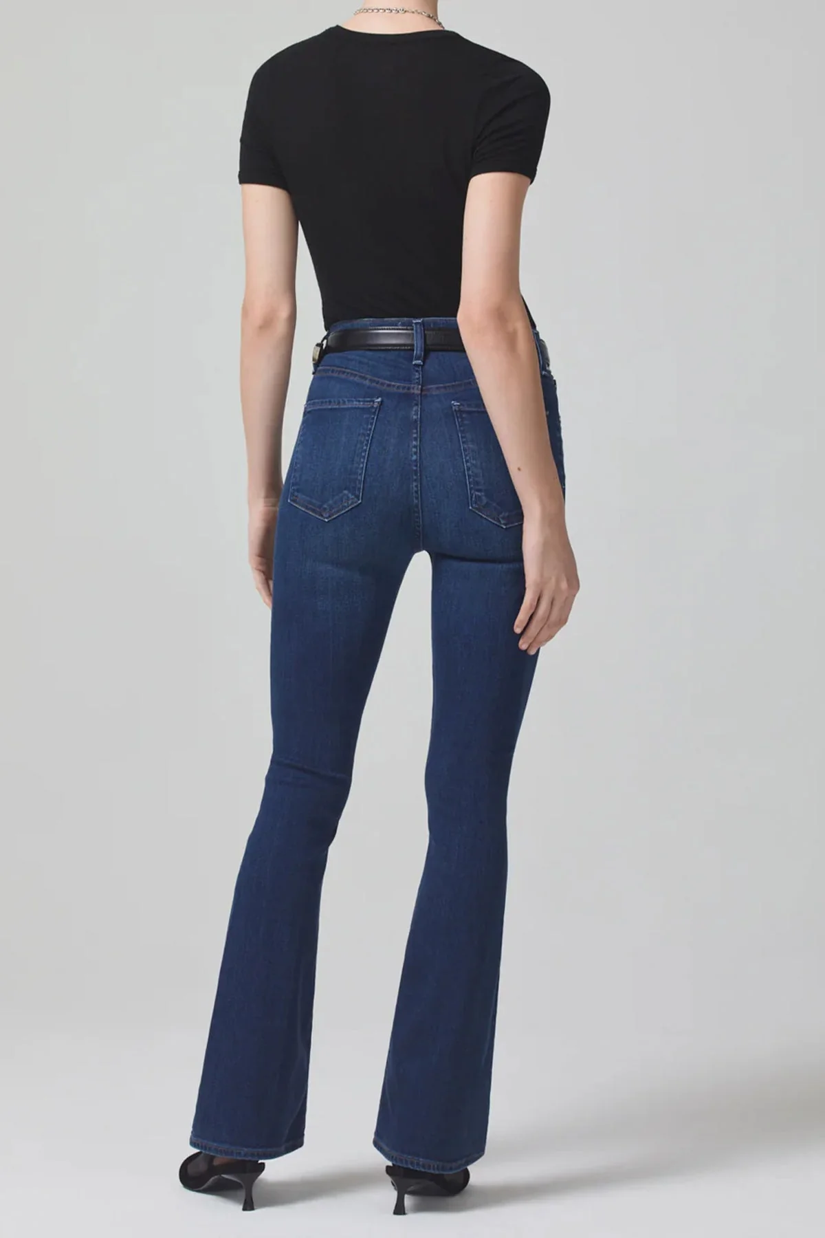 Lilah High Rise Bootcut 30" Jean in Provance - Image 3