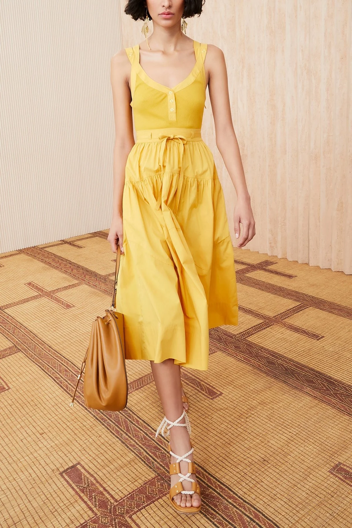 Lilith Dress in Goldenrod - Image 2