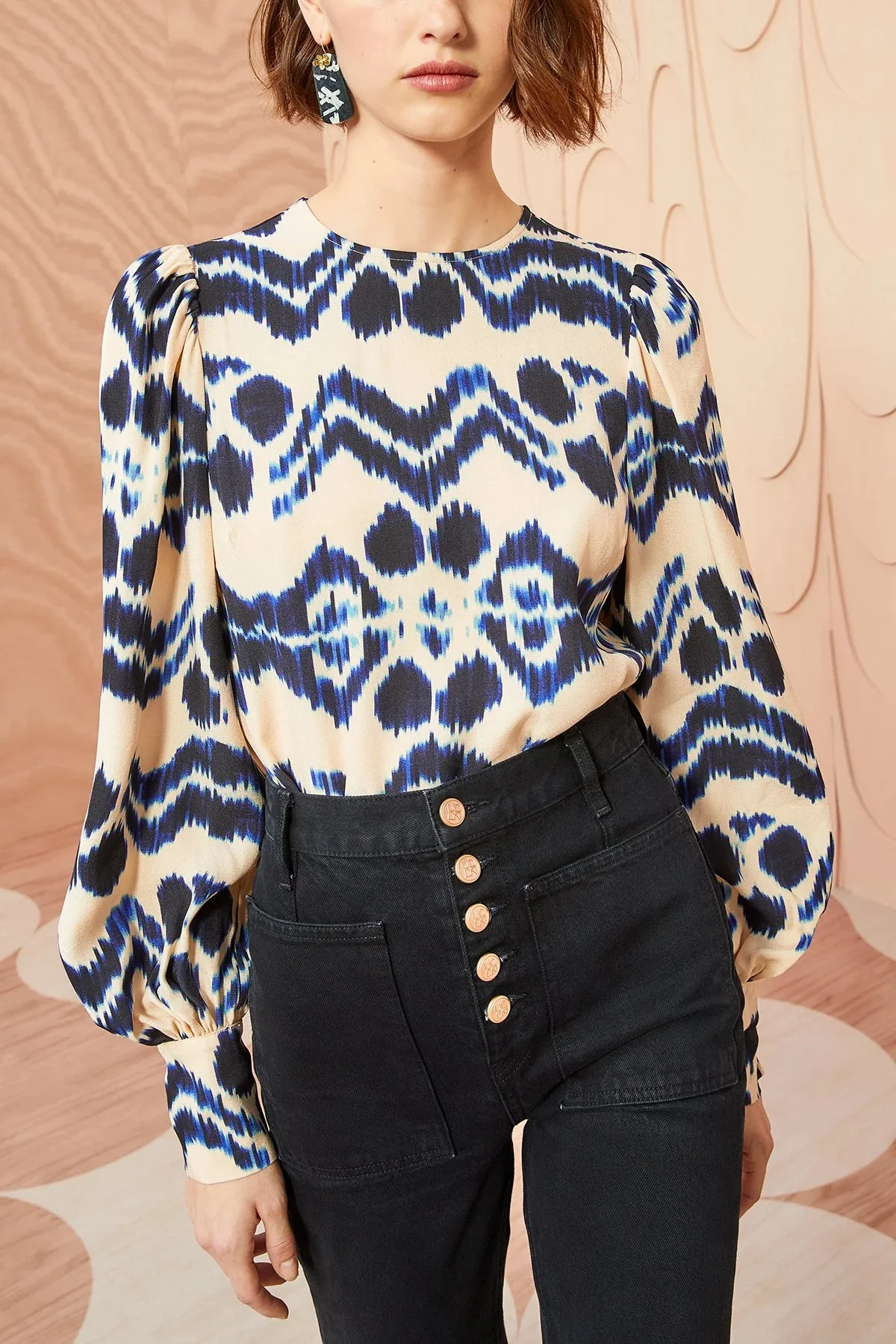Lilliana Blouse in Nimbus - Image 2