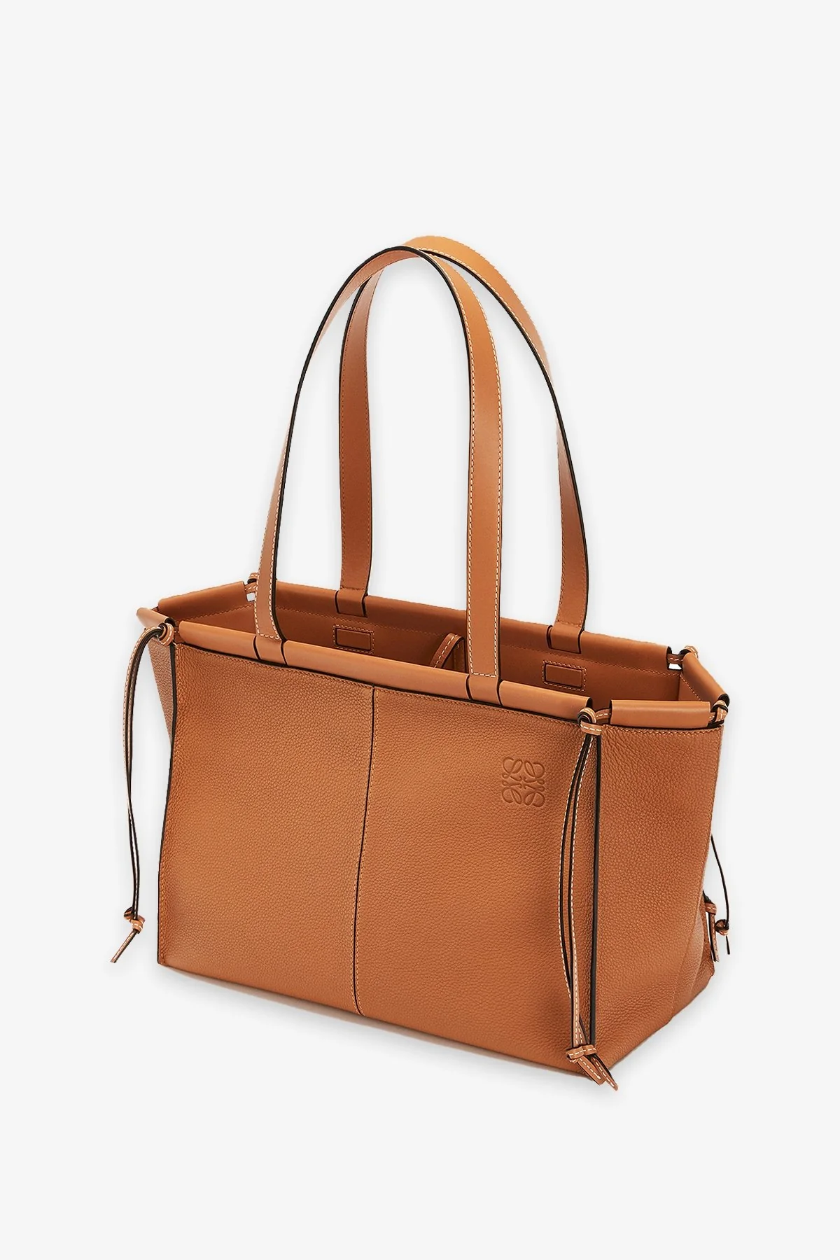 Loewe Small Cushion Tote Bag in Soft Grained Calfskin - Image 2