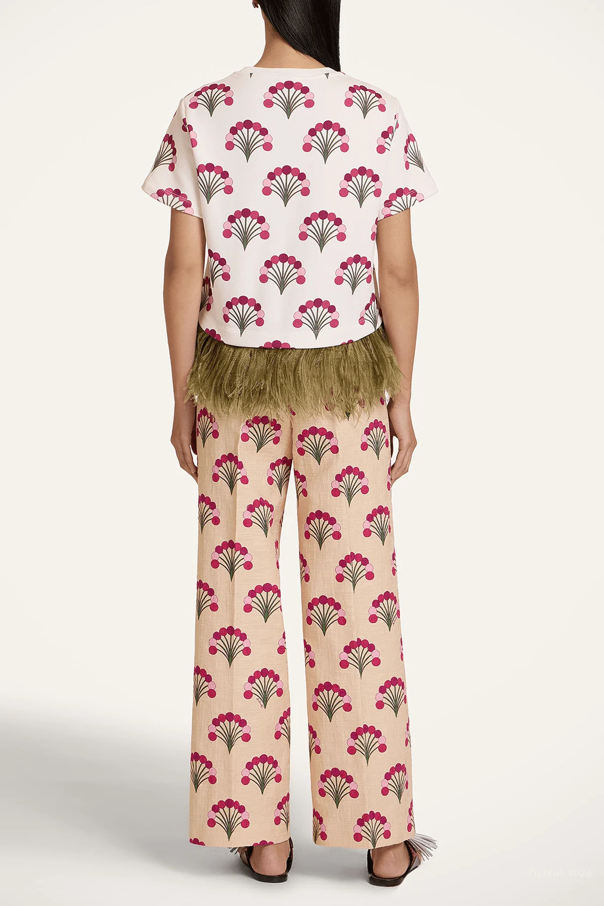 Loose Pants in Ecru - Image 3