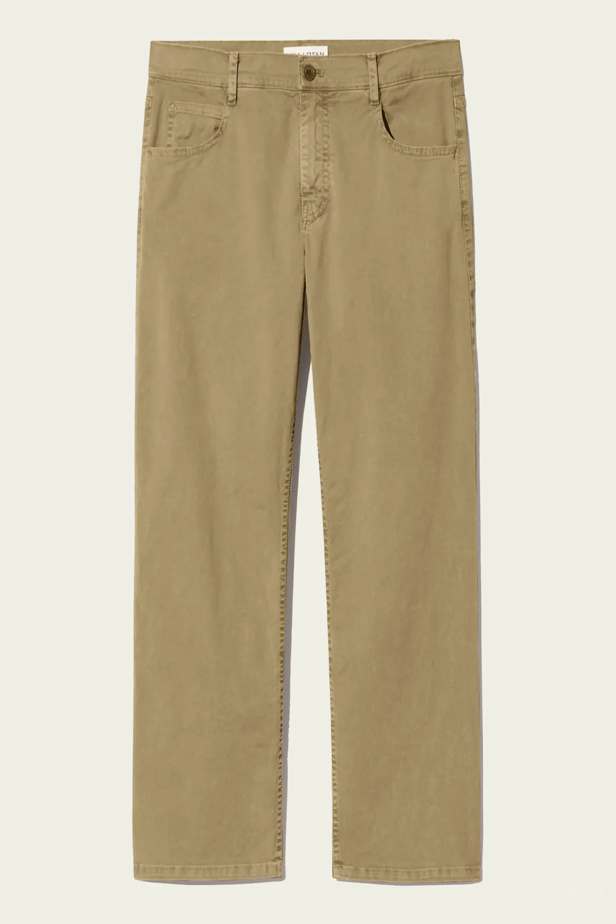 Lorimer Cotton Pant in Vintage Washed French Khaki