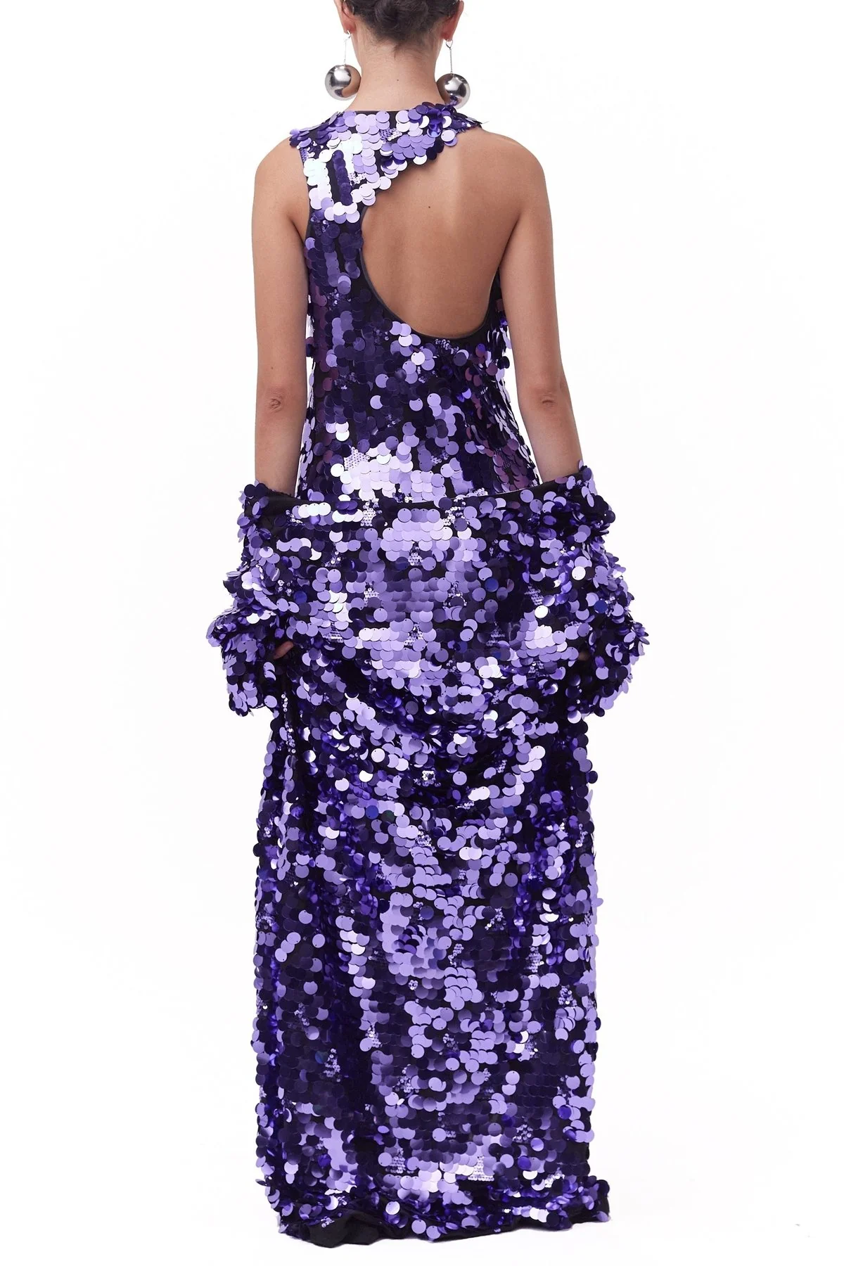 Lou Dress in Disco Purple - Image 2