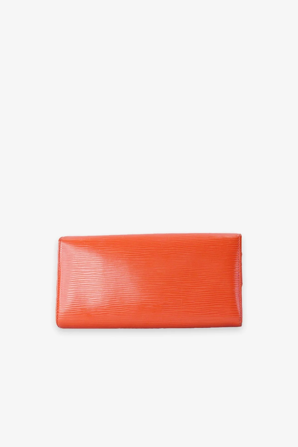 Louis Vuitton Orange Large Wallet in Epi Leather - Image 3