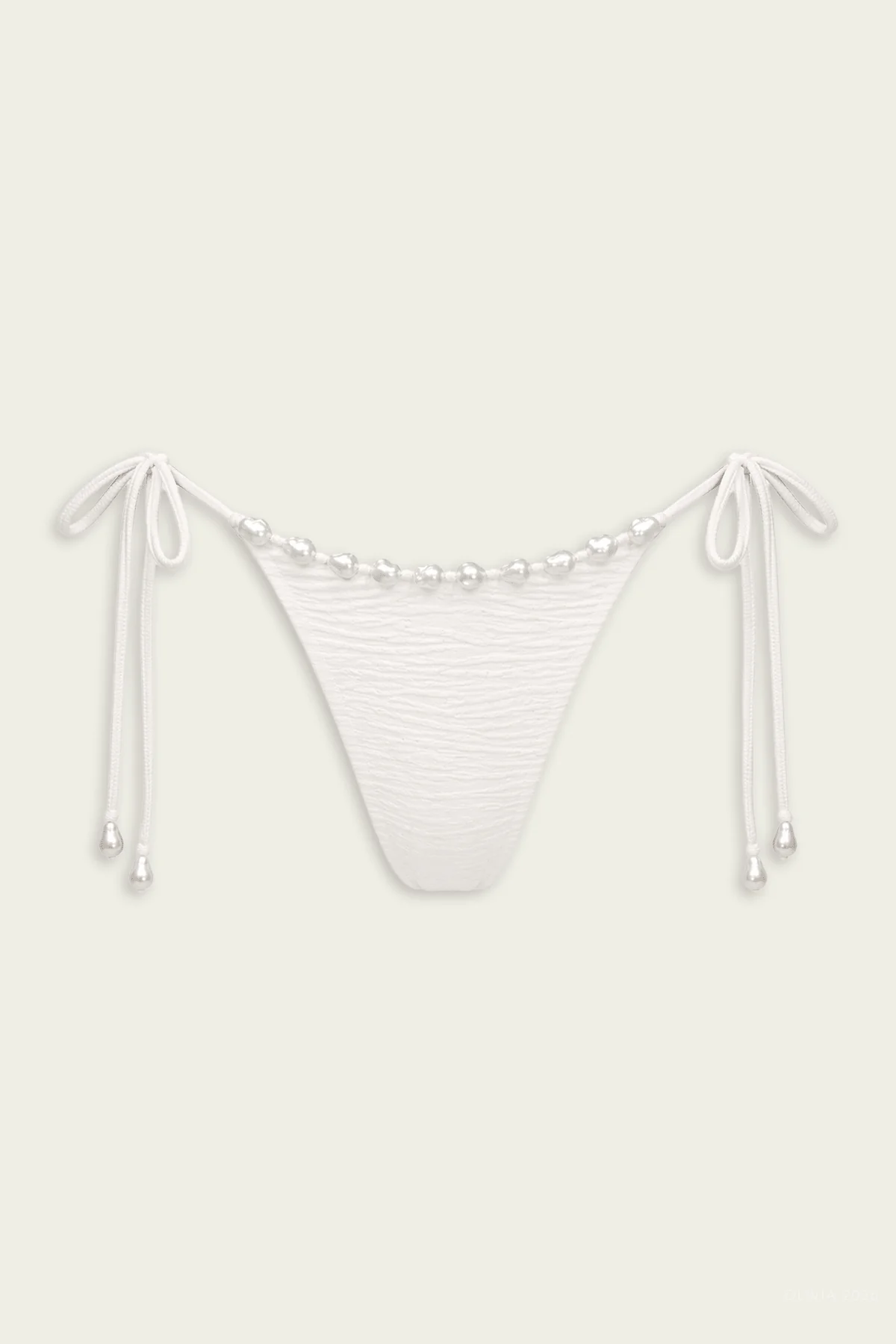 Luxe Aurora Bikini Bottom in Cloud