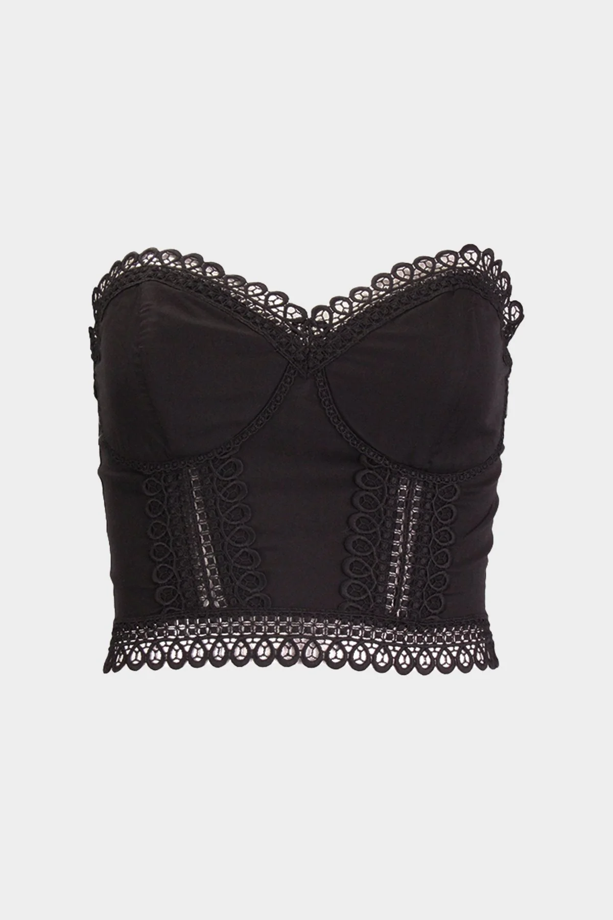 Lys Bustier in Black