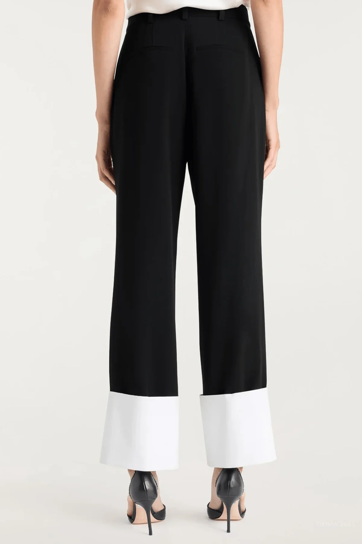 Maesa Pant in Black White - Image 3