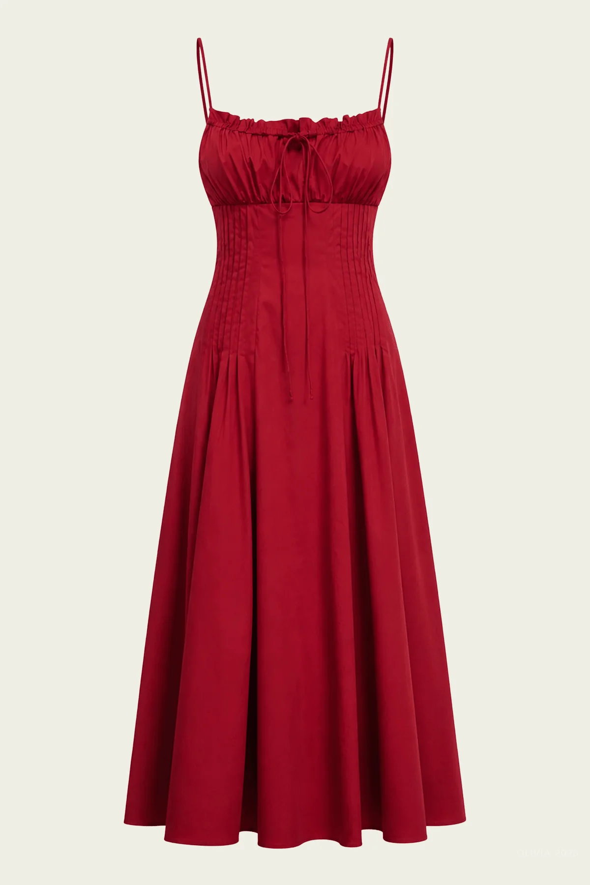 Margi Dress in Rouge