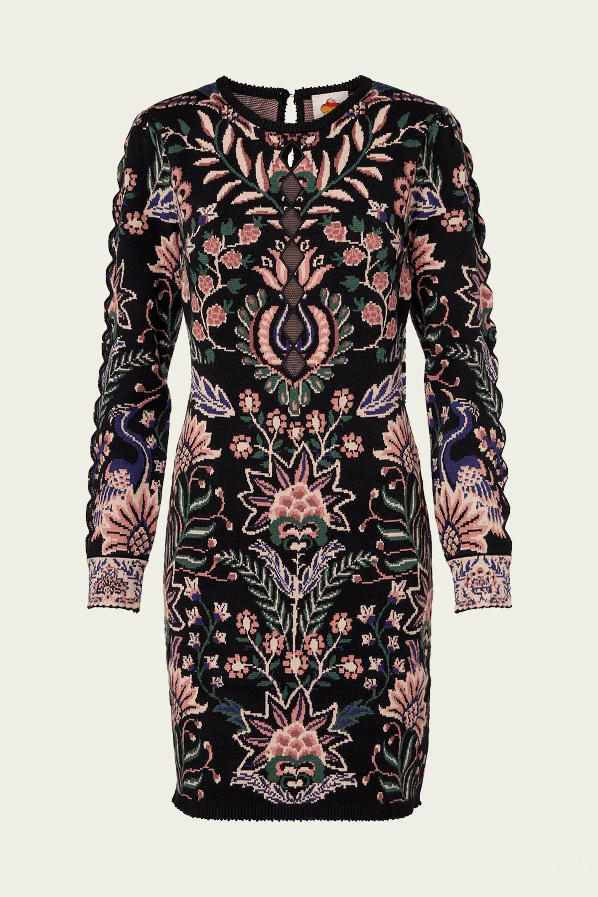 Marvelous Garden Knit Dress