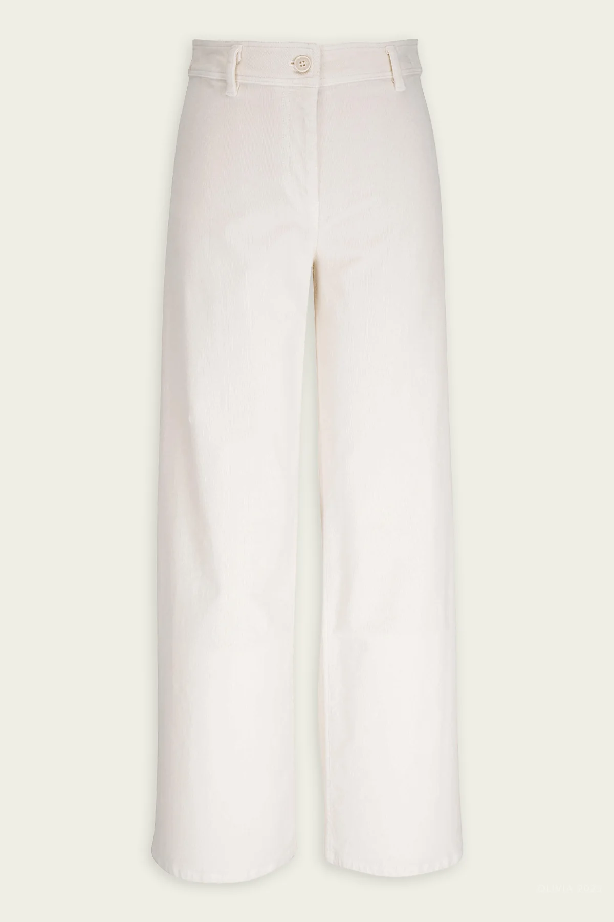 Megan Wide-Leg Pants in Stone
