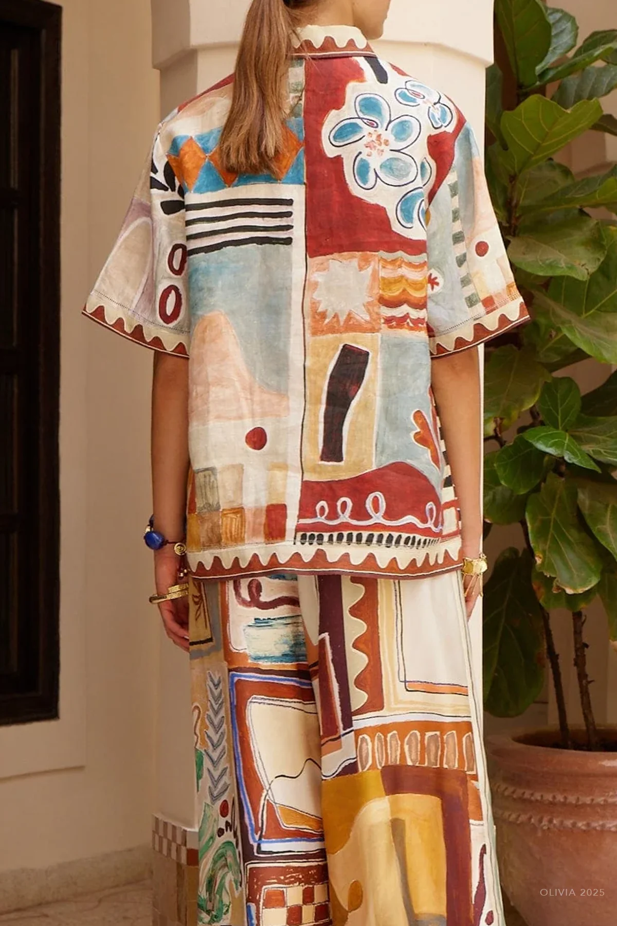 Michelle Shirt in Multi - Image 3