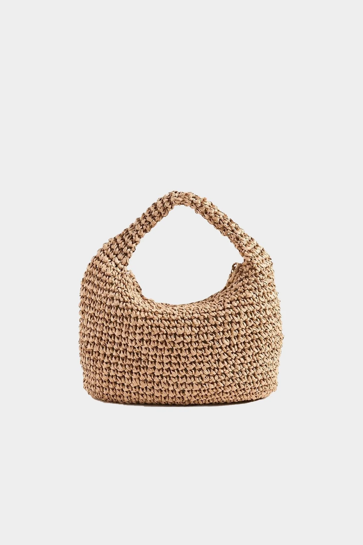 Mini Slouch Bag in Toast