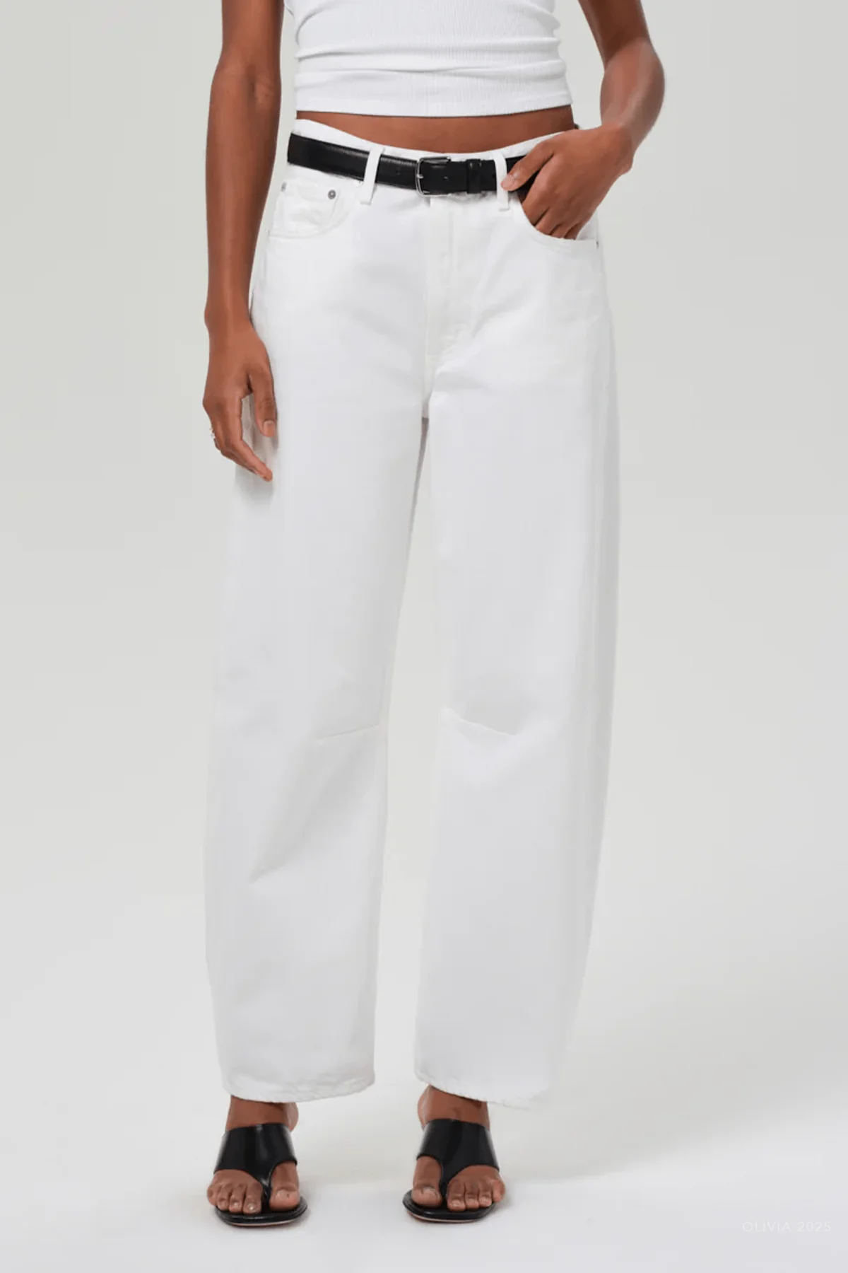 Miro Relaxed Jean in Soft White - Image 2