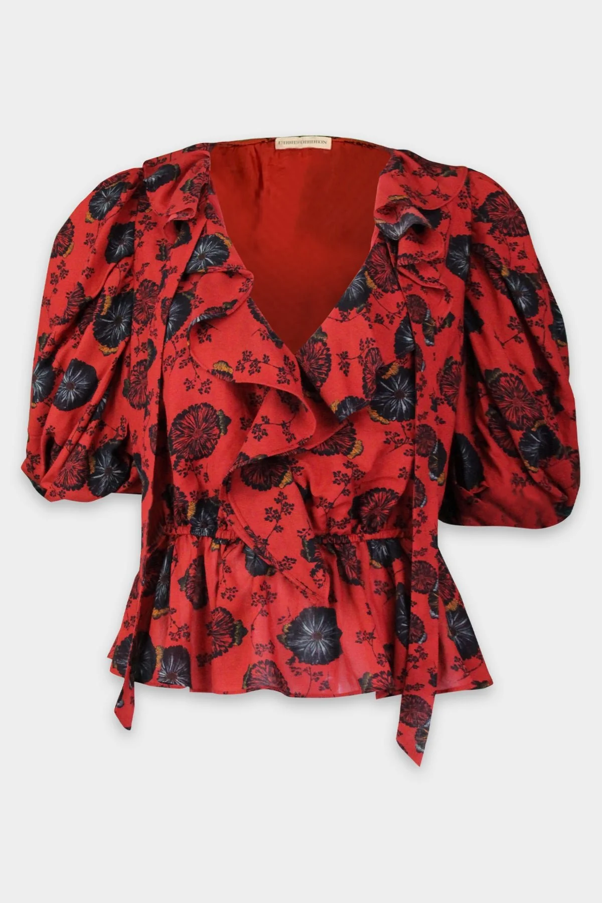 Nadya Blouse in Poppy Floral