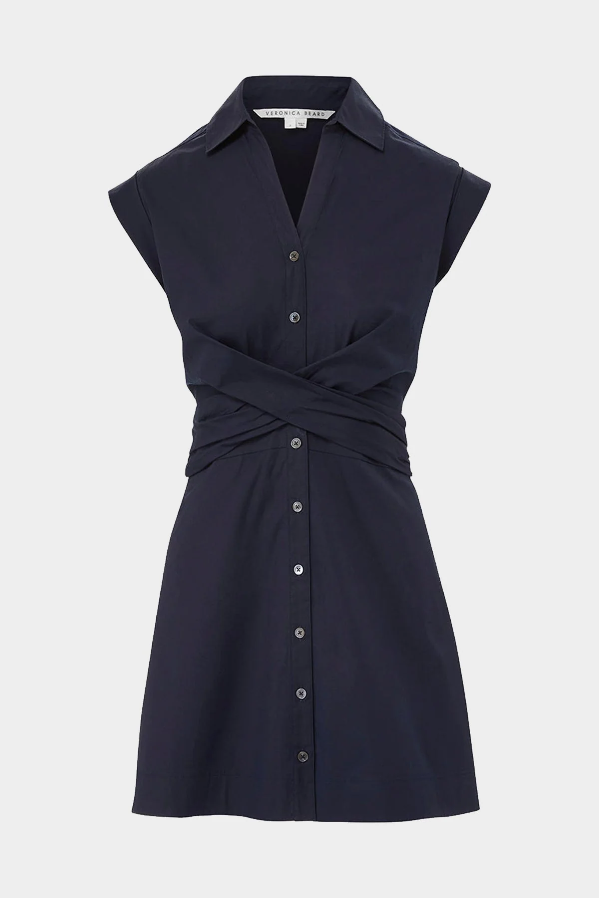 Nagano Shirtdress in Navy