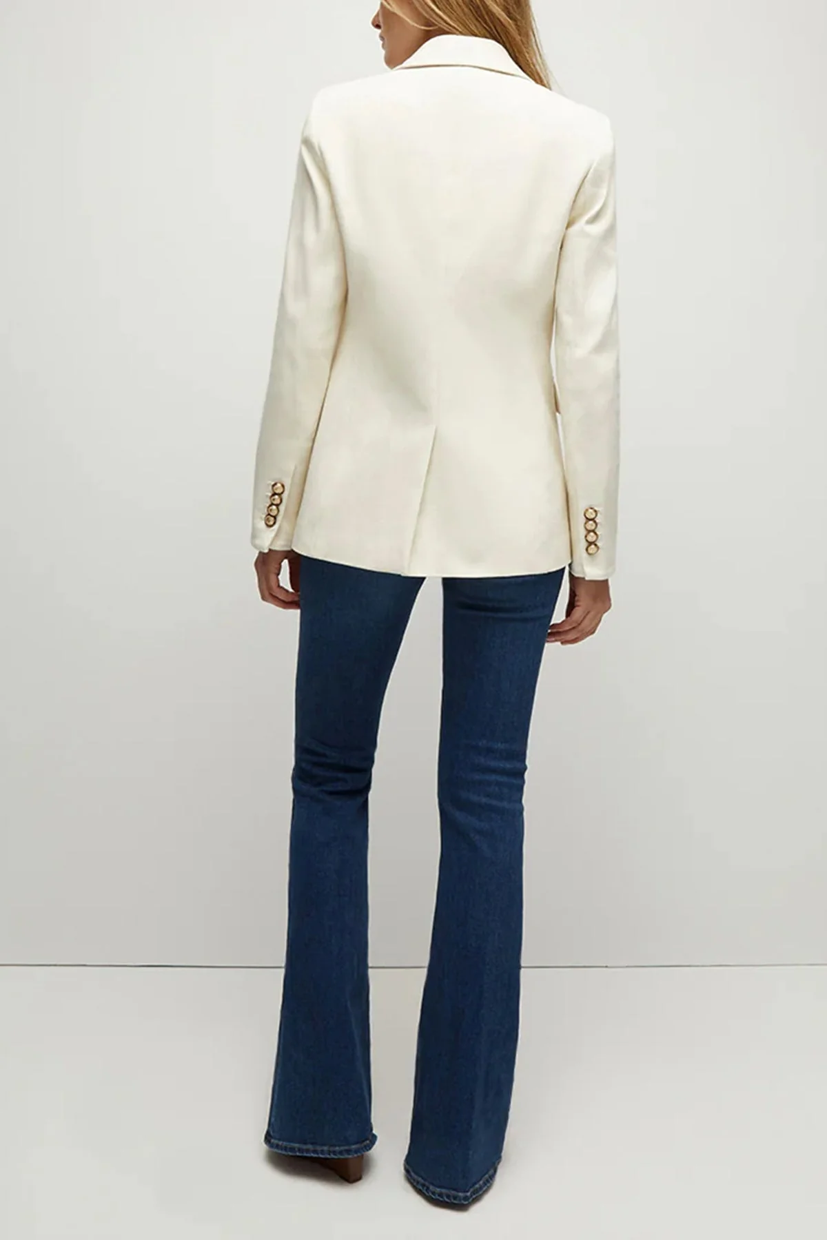 Naira Dickey Jacket in Ecru - Image 3