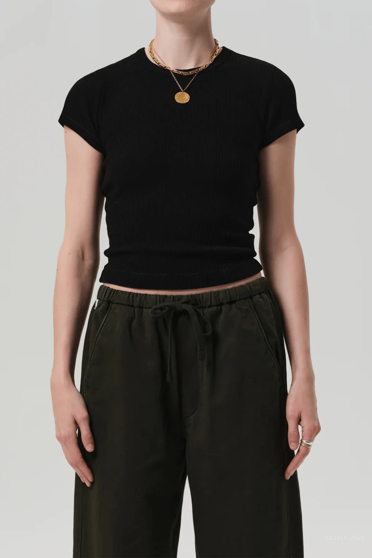 Nello Tee in Black - Image 2