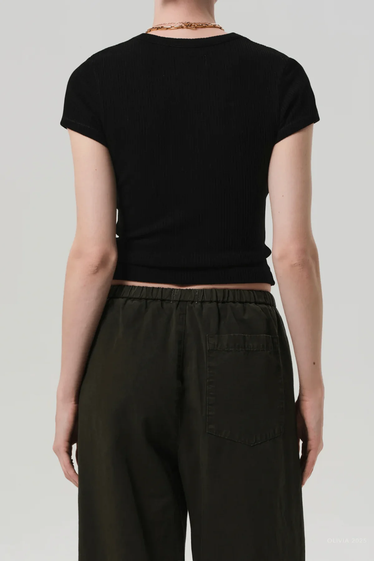 Nello Tee in Black - Image 3
