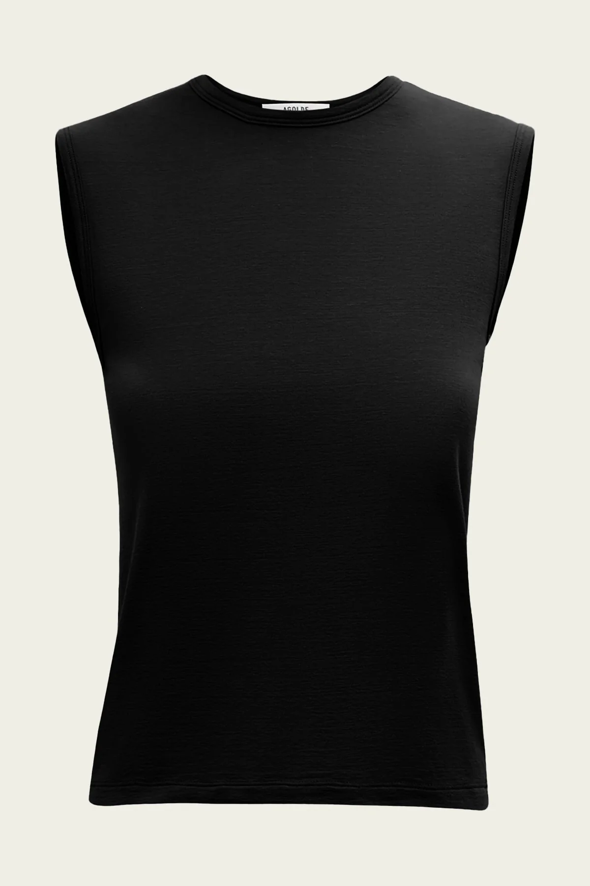 Nikita Shrunken Muscle Tee in Black
