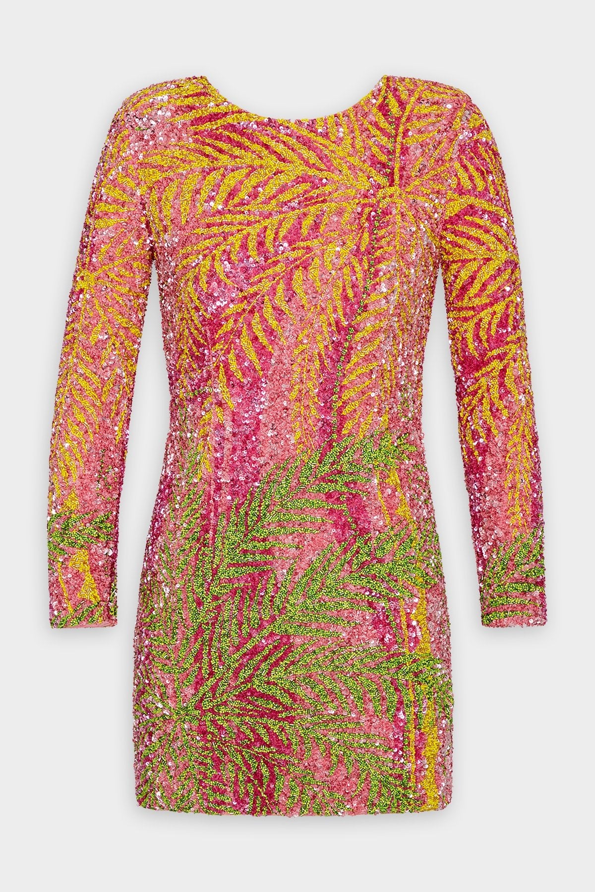 Nikki Dress in Tropical Palm