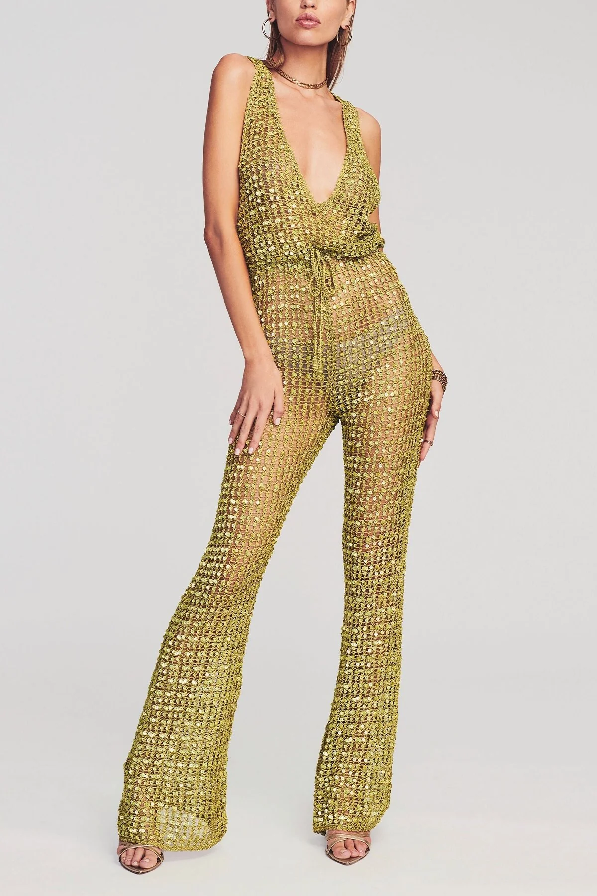 Nirvana Jumpsuit in Pistachio - Image 2