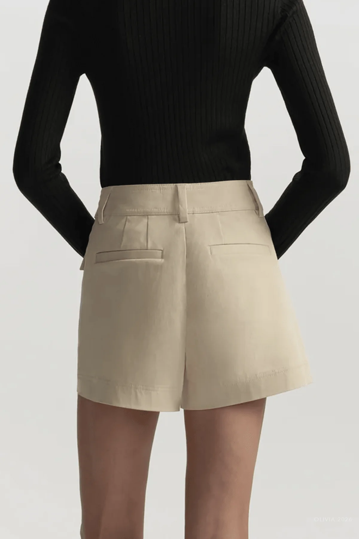 Oakley Stretch Cotton Short in Crema Dolce - Image 3