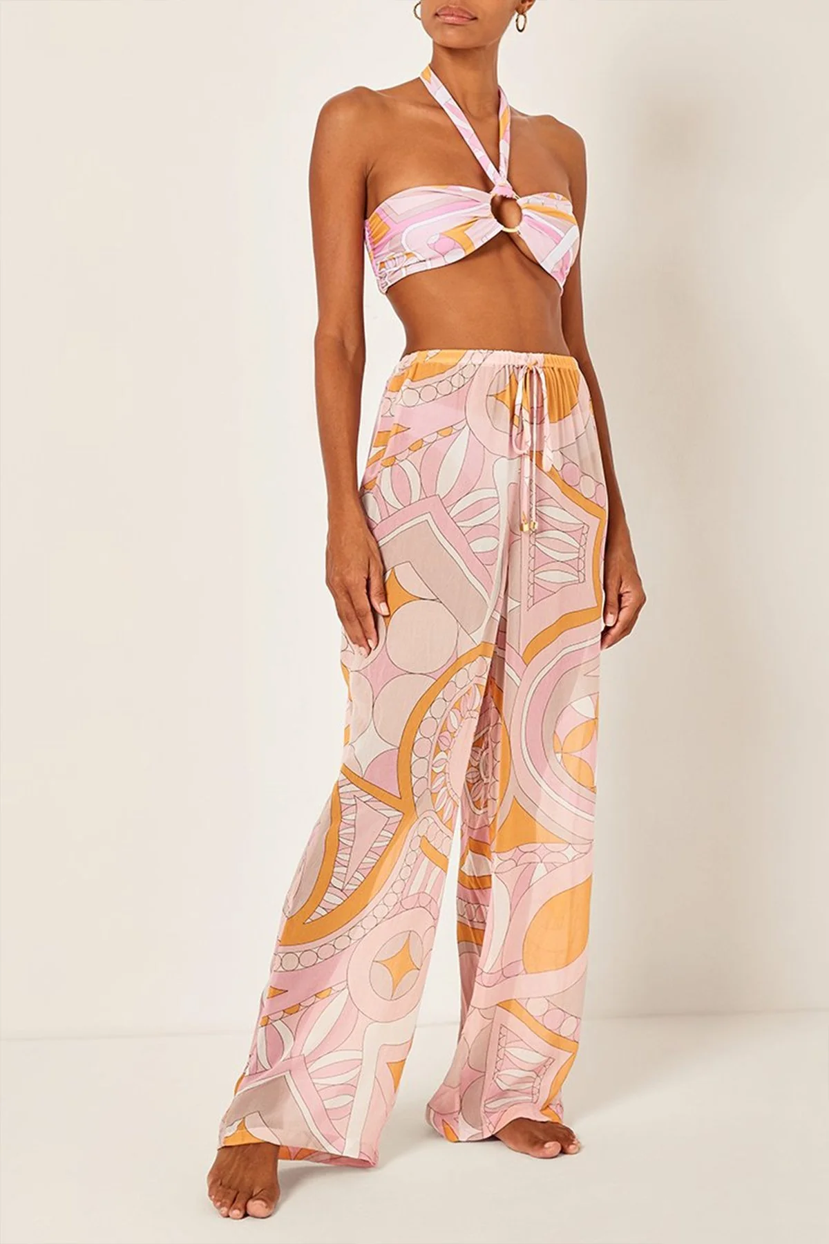 Oasis Sheer Pant in Medina - Image 2