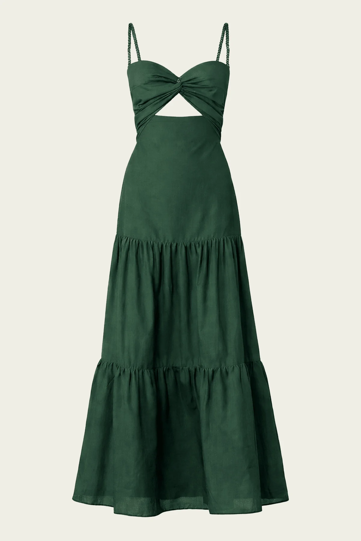 Olivia Dress in Forest Green