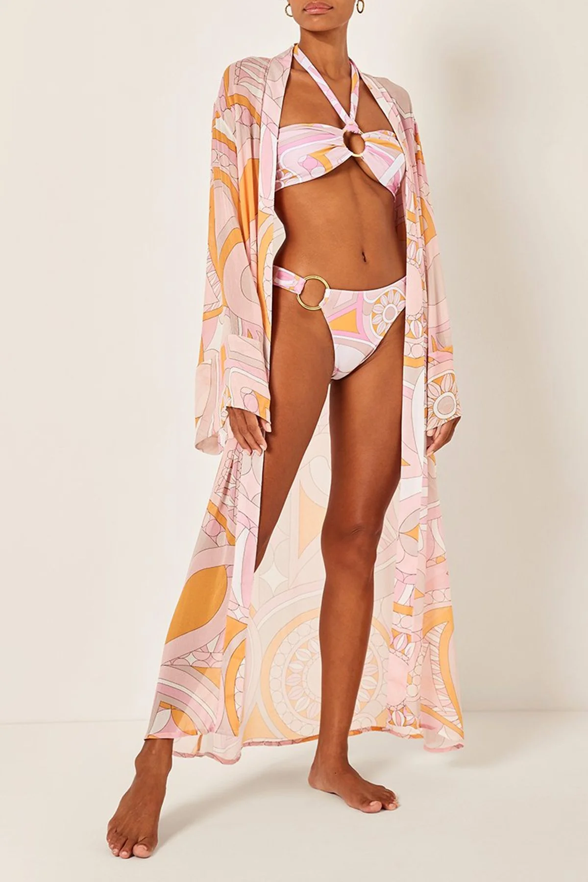 Oracle Sheer Robe in Medina - Image 2