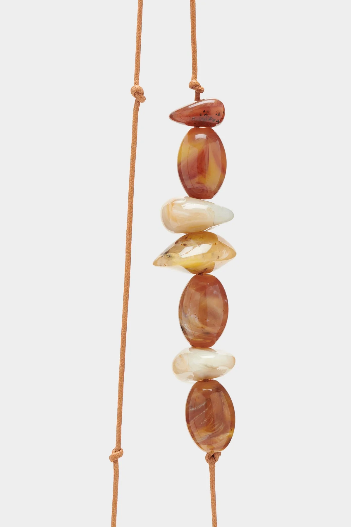 Paloma Ruched Pochette in Alabaster - Image 4