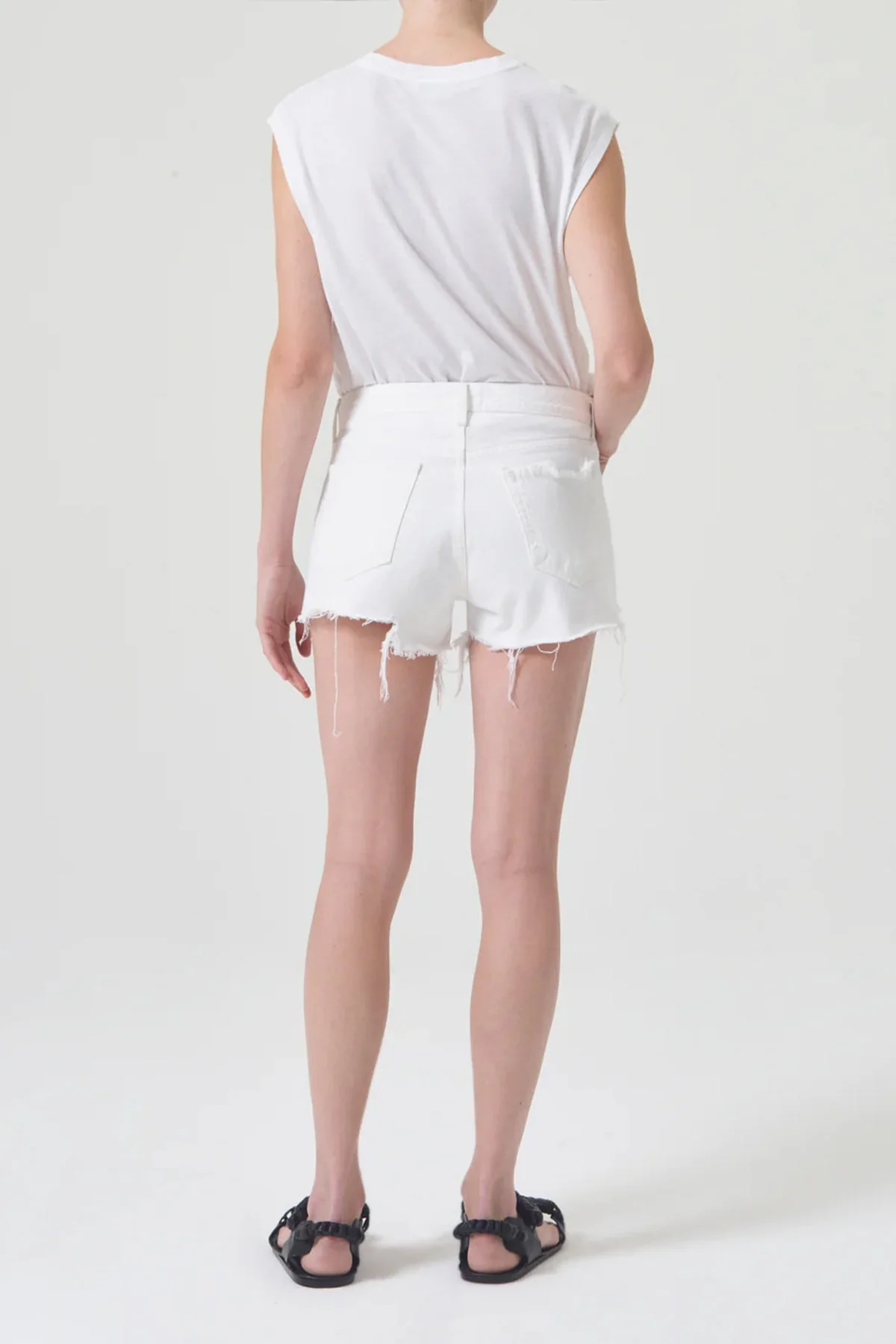 Parker Vintage Cut Off Short in Dough - Image 3