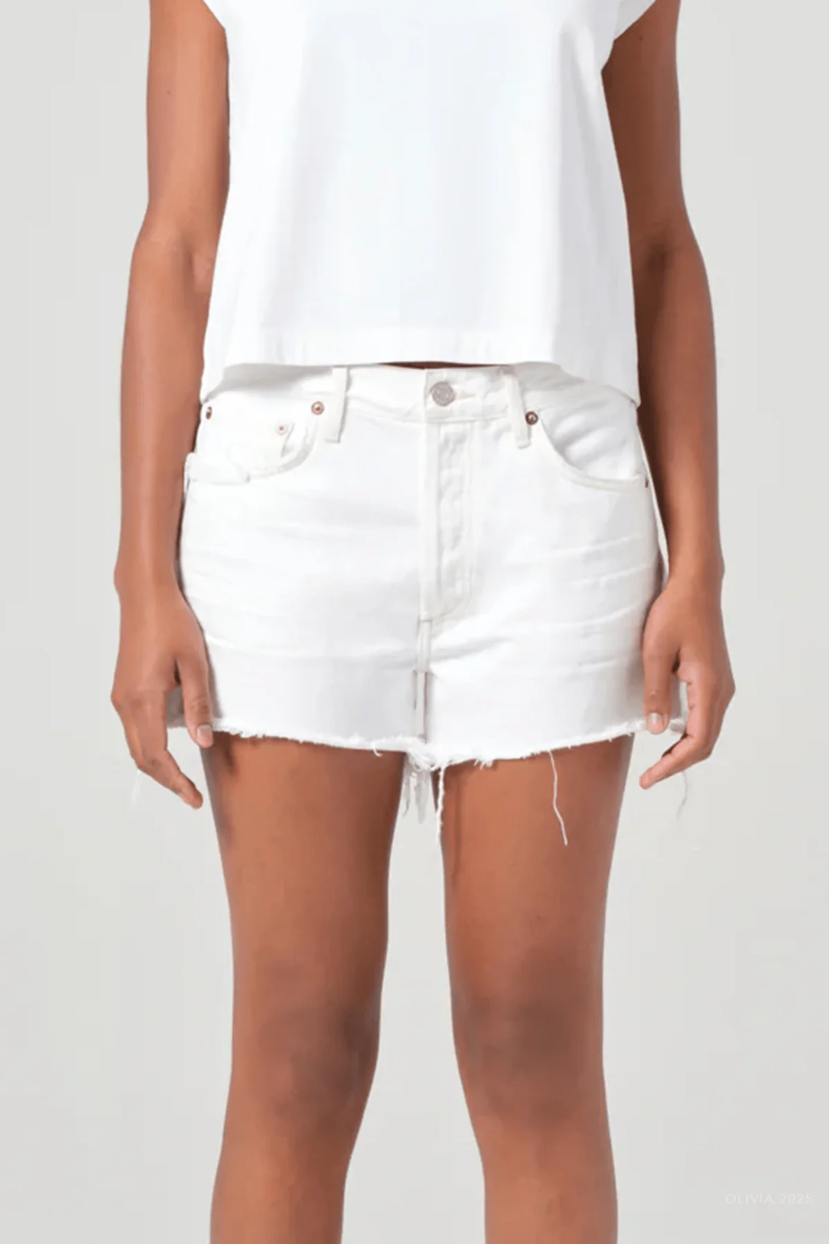 Parker Vintage Cut-Off Short in Repose - Image 2