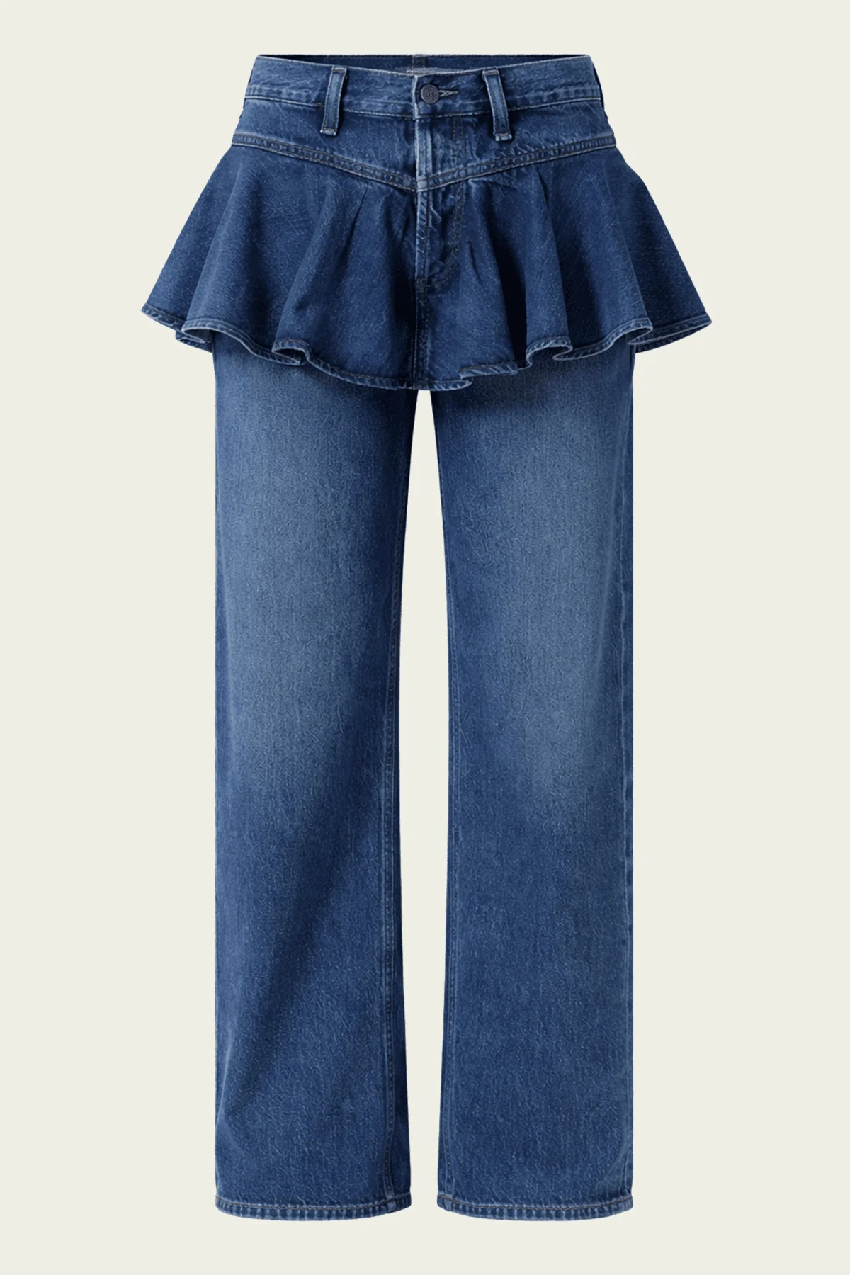 Peplum Jean in Peak