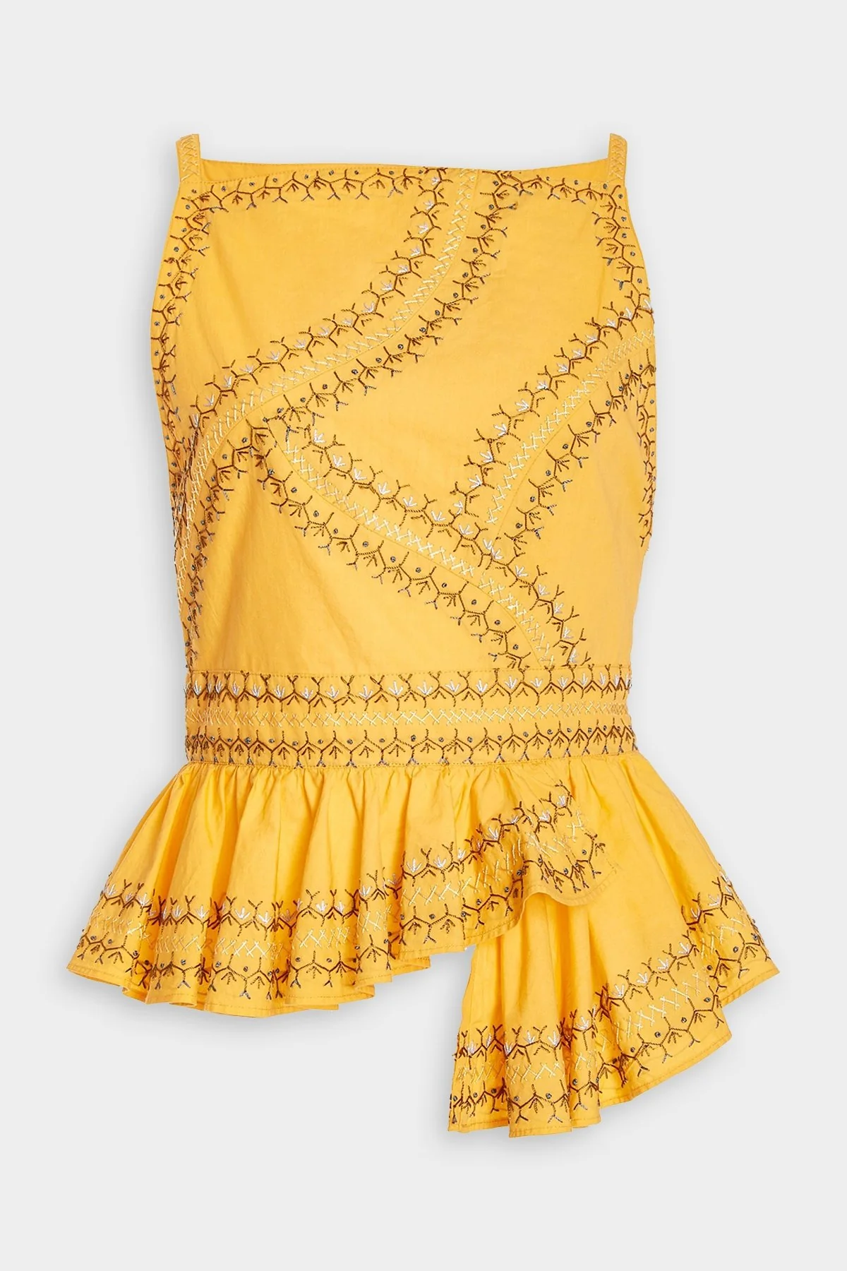 Pilar Top in Papaya