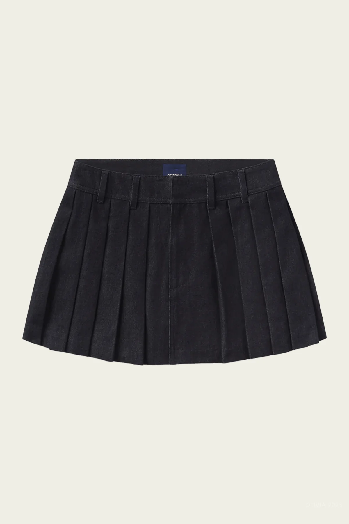 Pleated Mini Skirt in Juno