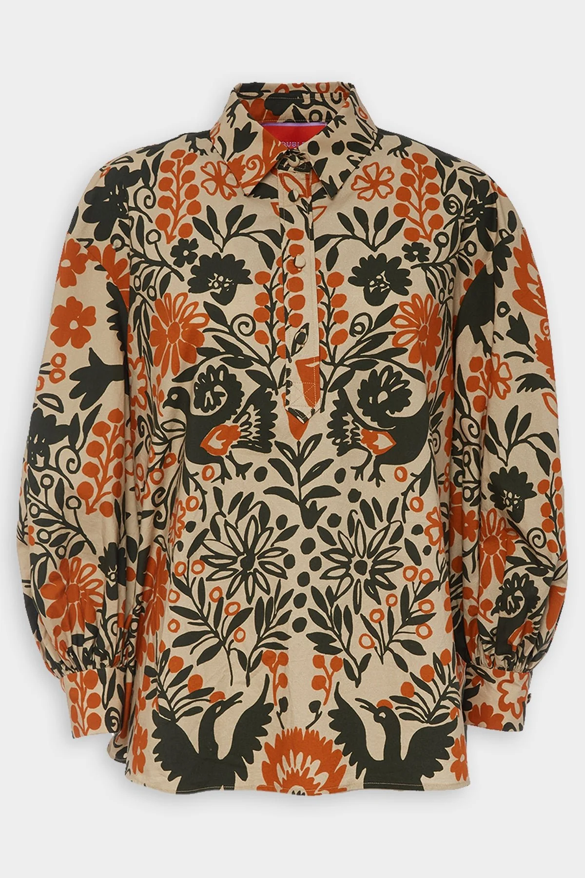 Poet Long Sleeve Shirt in Forest