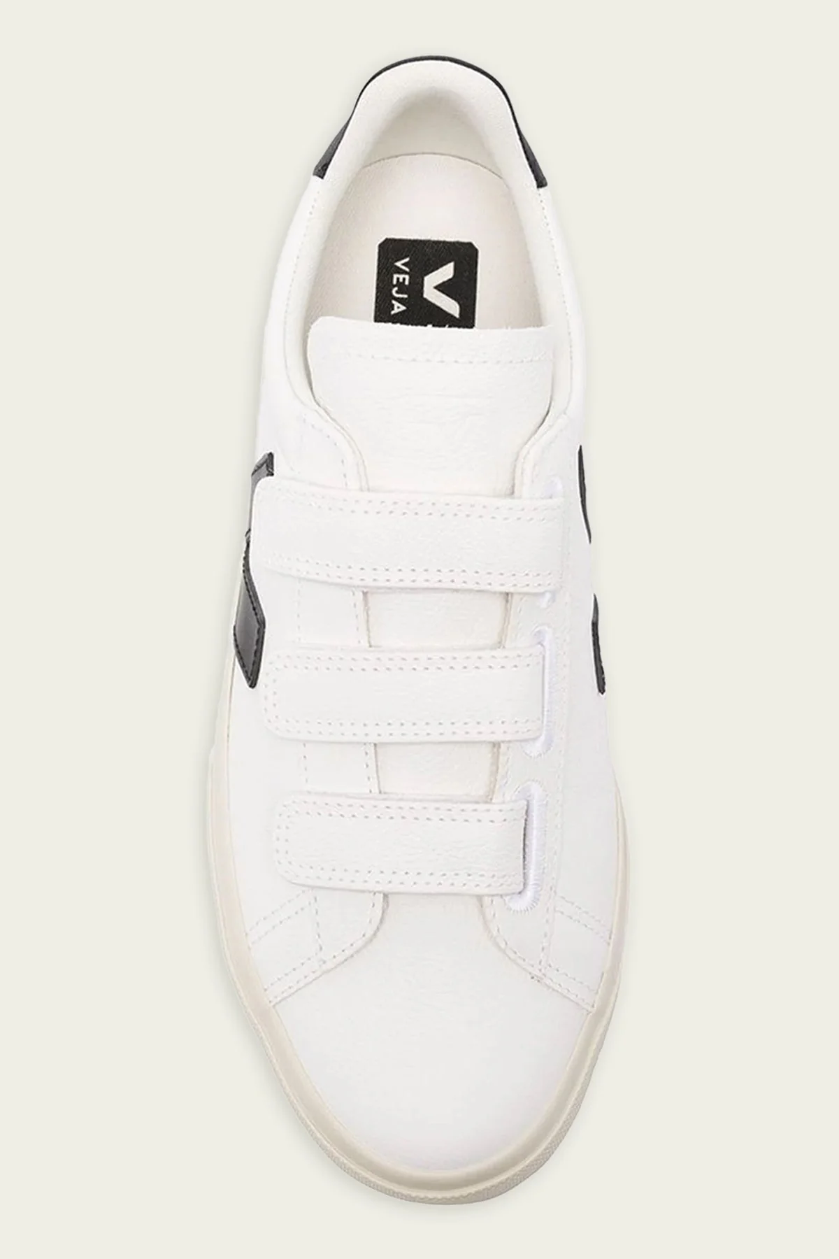 Recife Chromefree Leather Men Sneaker in White Black - Image 4