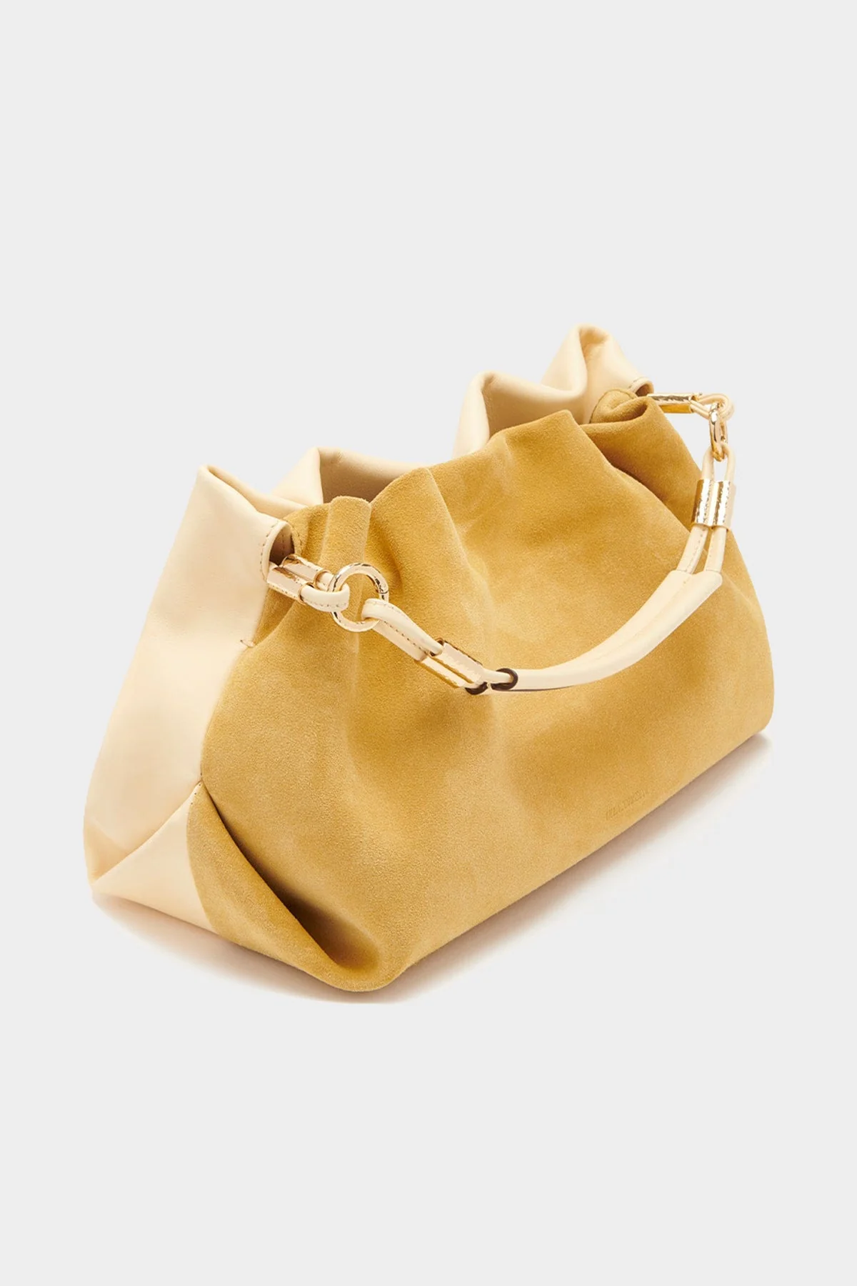 Remy Soft Convertible Clutch in Transparent Yellow - Image 2