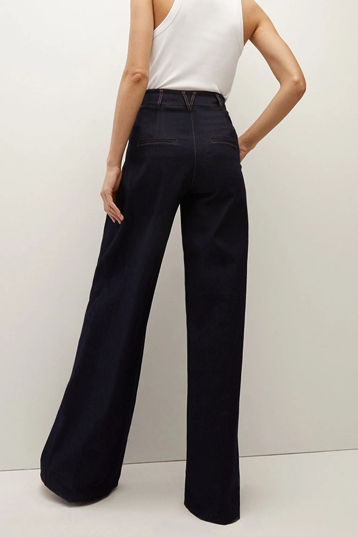 Rennert Denim Pant in Dark Oxford - Image 3