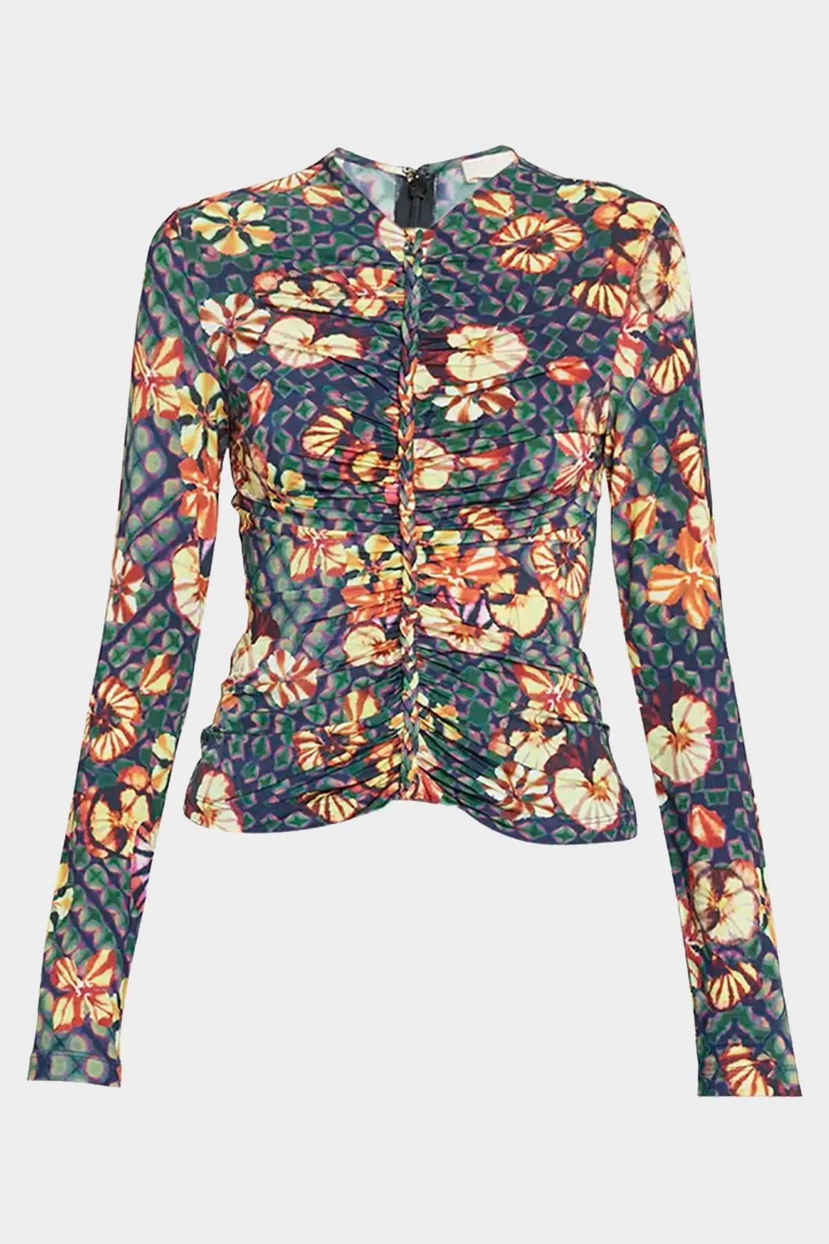 Ricci Jersey Top in Evergreen