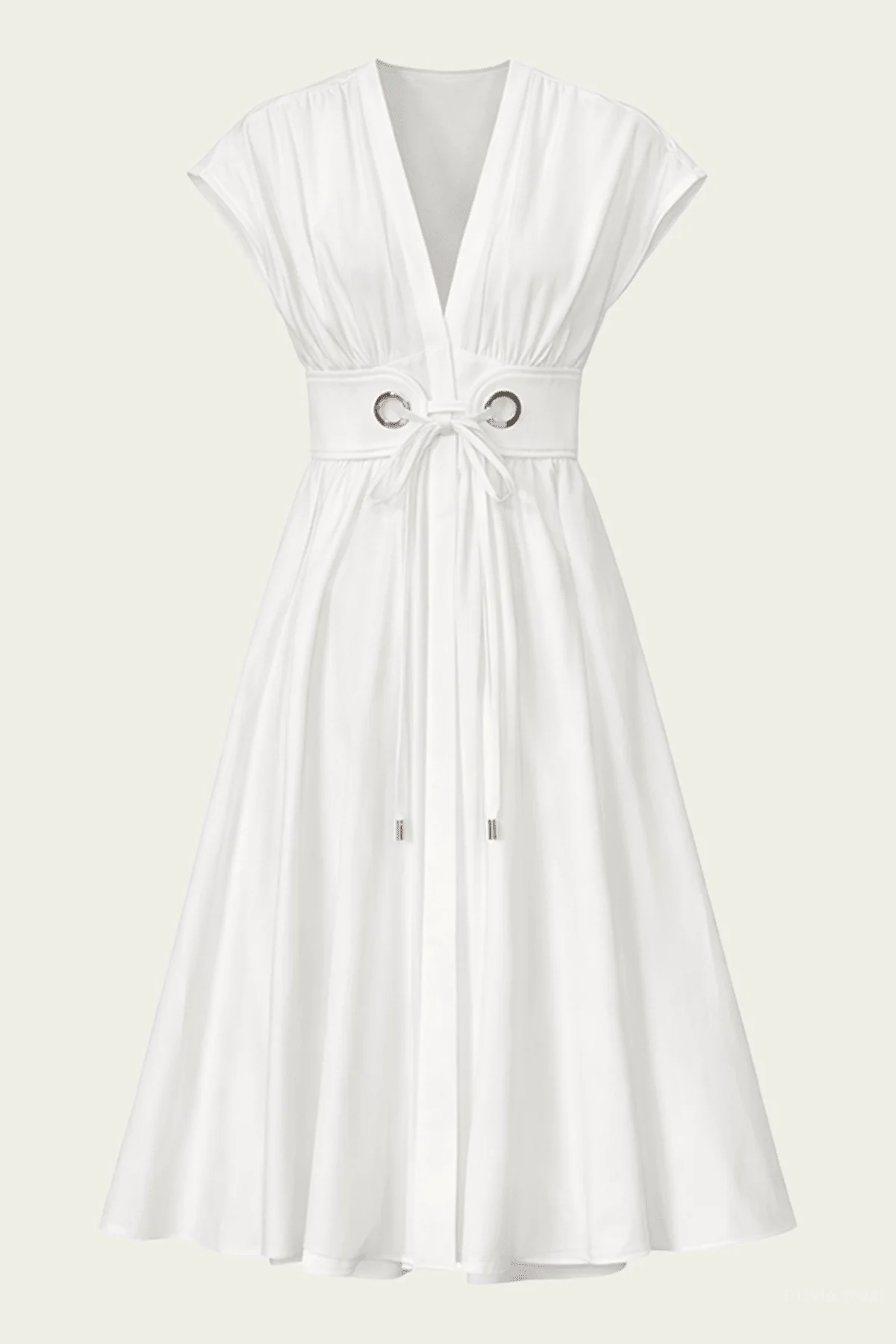 Riviera Dress in White