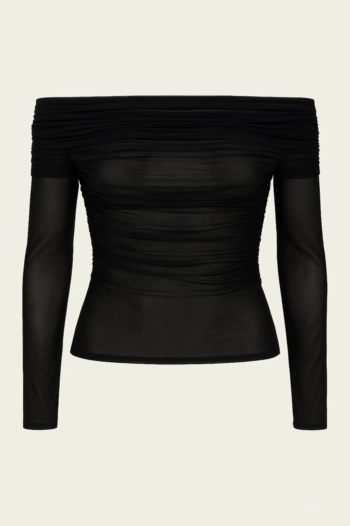Rosa Top in Black