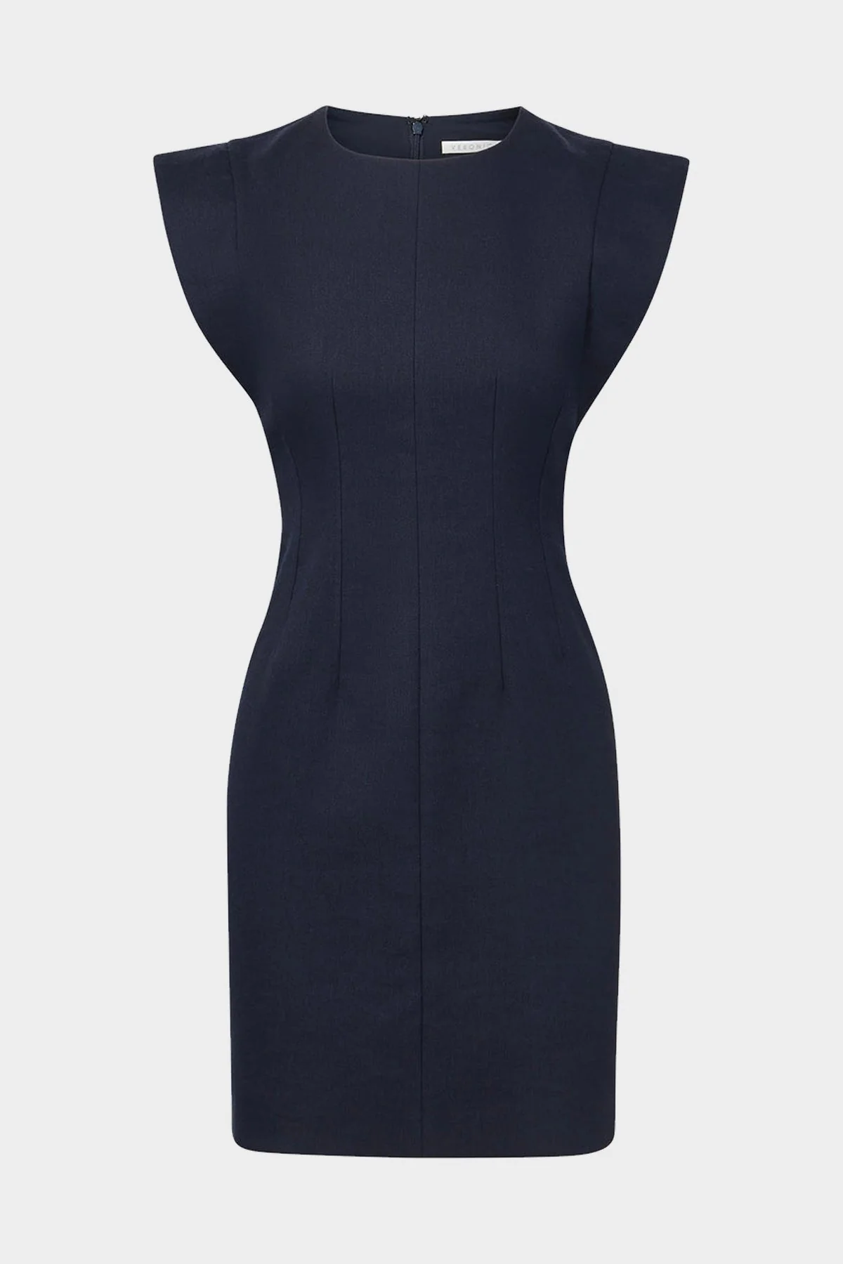 Rosedale Linen Dress in Navy