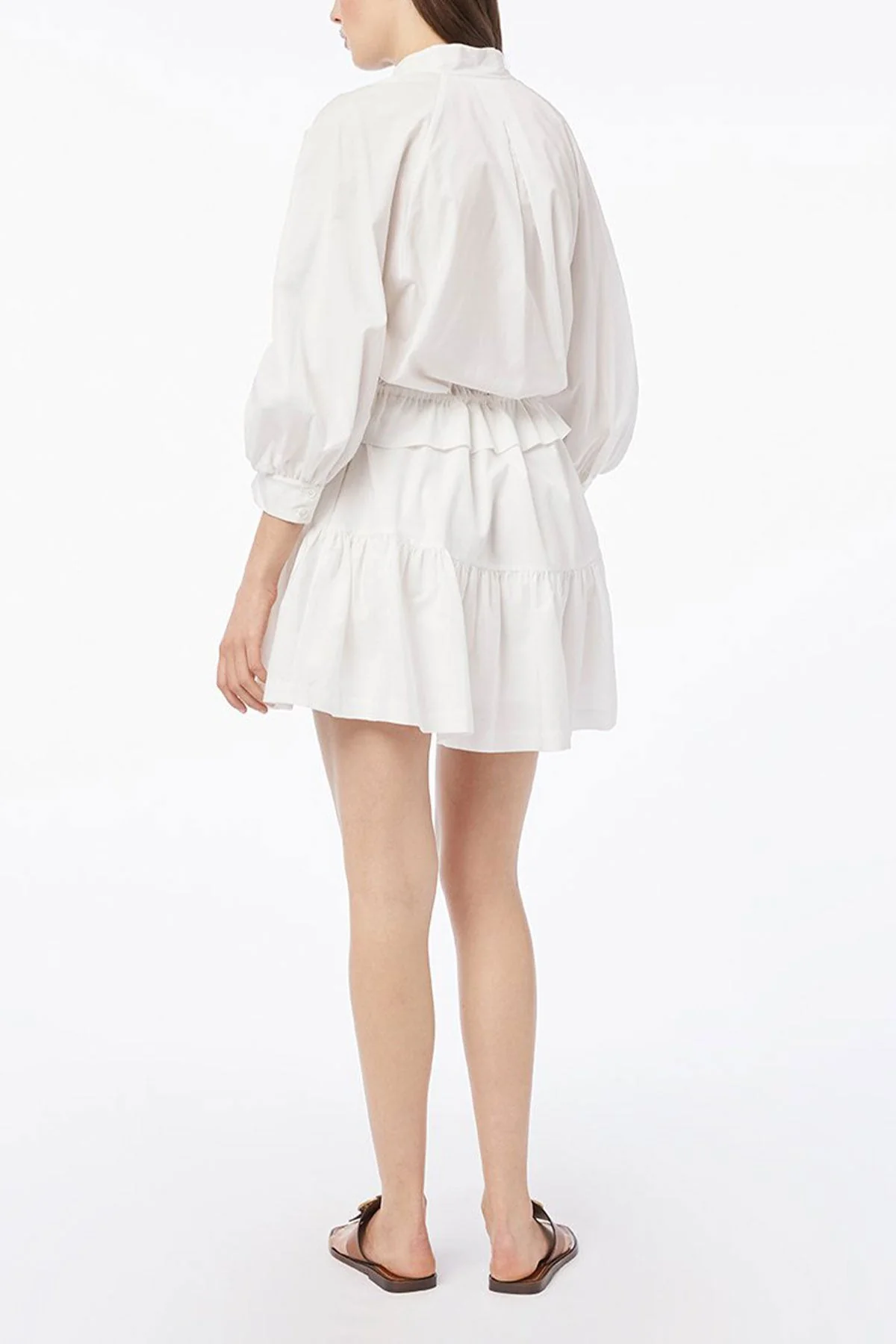 Ruched Sleeve Dress - Image 3