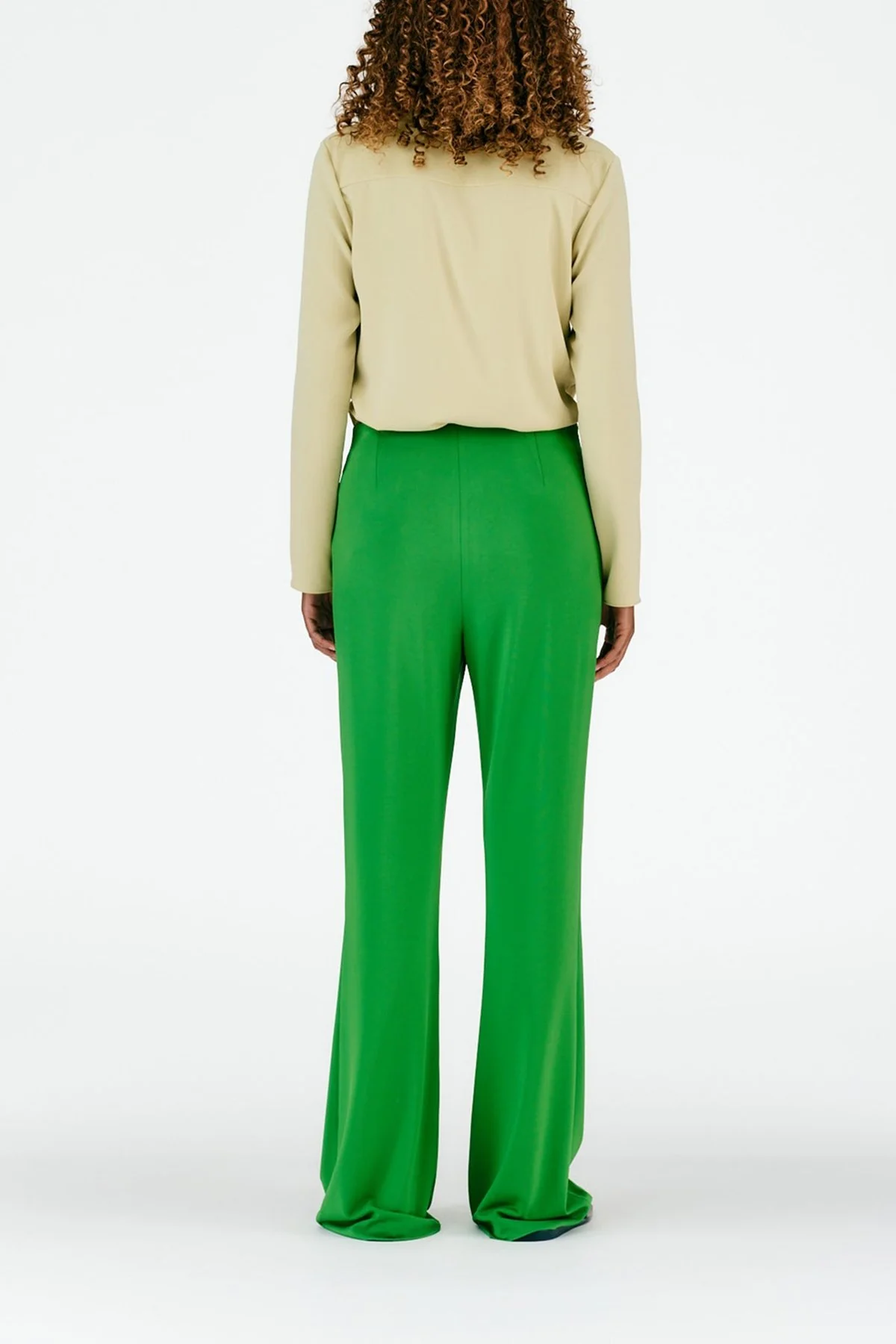 Serpentine Jersey Ali Fluid Pant in Leaf Green - Image 3