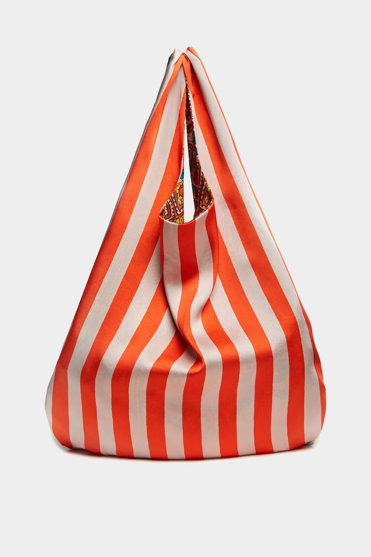 Shopping Bag in Corte White