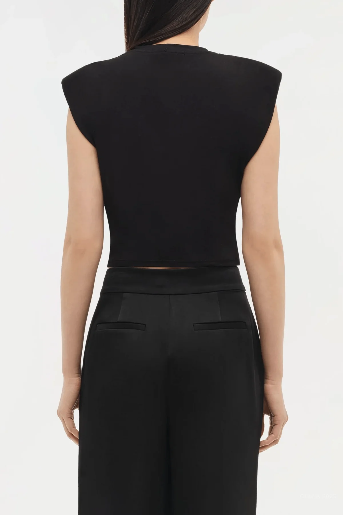 Signature Estelle Top in Black - Image 3